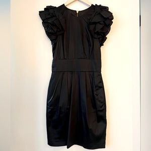 French Connection Black Holiday Dress. Size US 0.